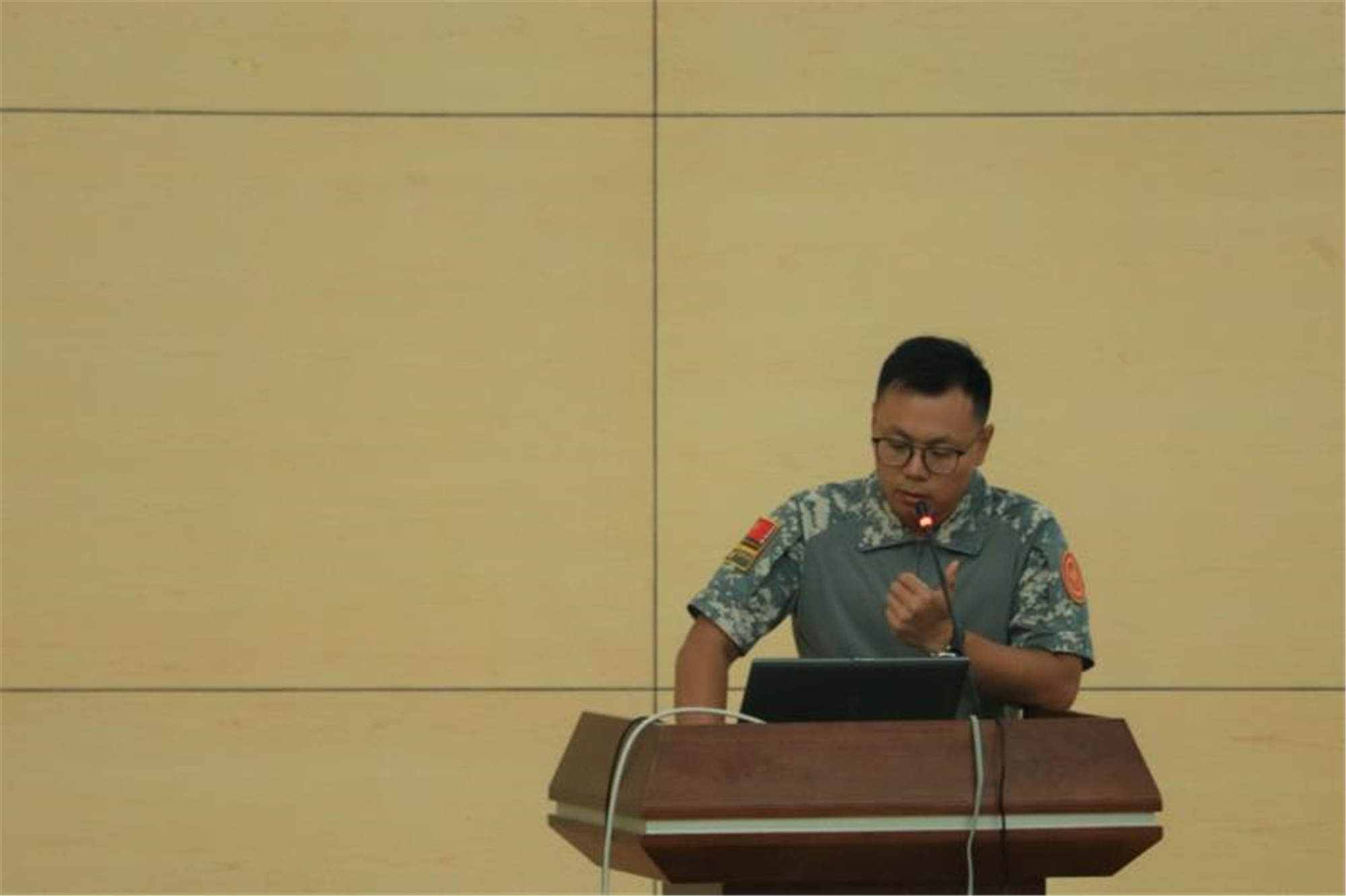 南京邮电大学保卫处开展2018级消防连消防安全专项理论培训讲座